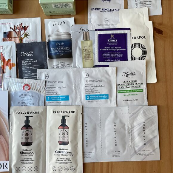 Bundle of High-End Luxury Skin and Hair Care | Sephora | Samples Minis Full Size - Picture 4 of 5
